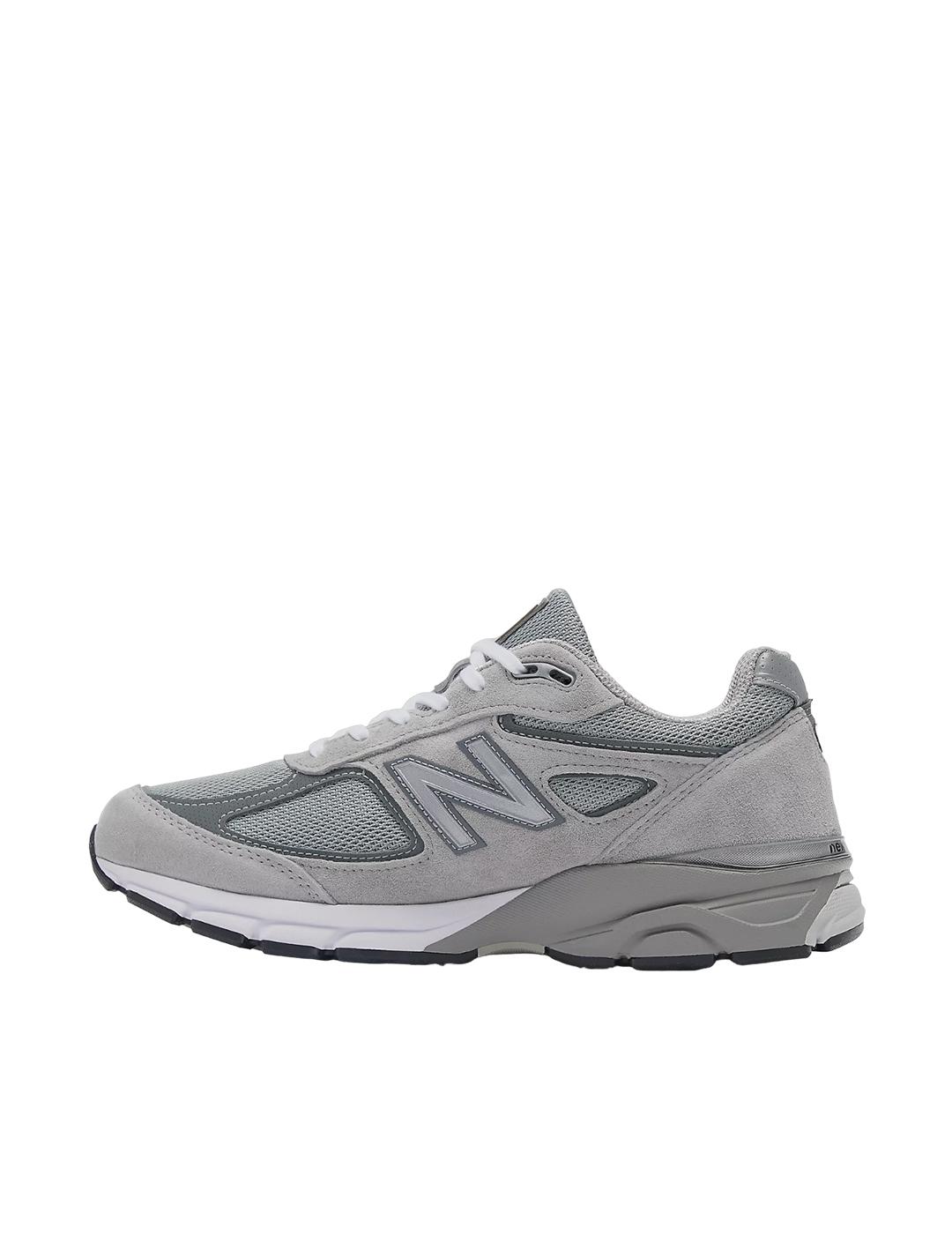 Zapatilla New Balance Made in USA 990v4 Core Gris Unisex