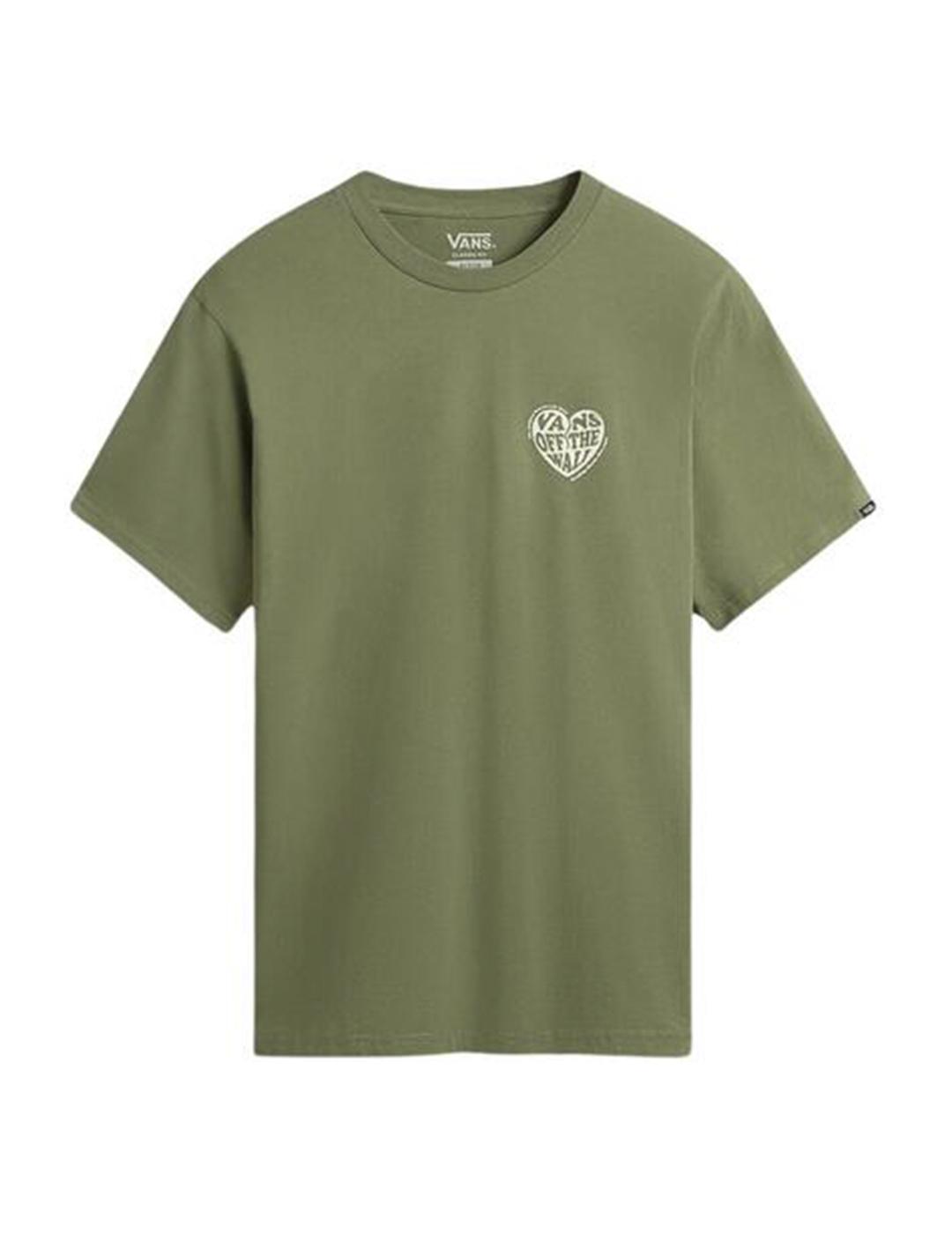 Camiseta Vans No Players Verde Hombre