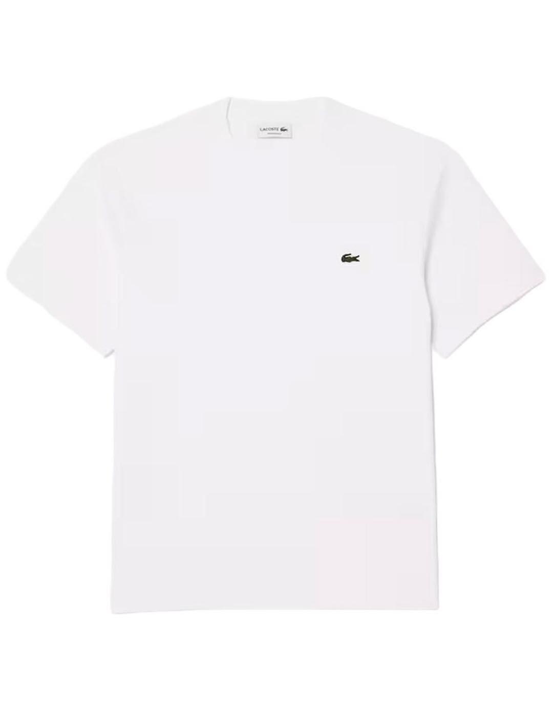 Camiseta Lacoste Clásica Blanca Hombre