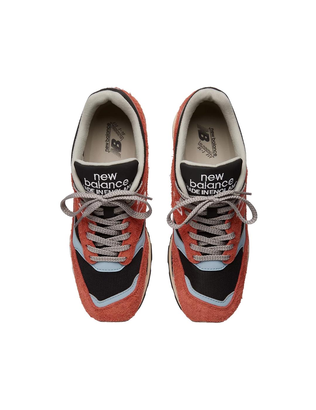 Zapatilla New Balance Made in UK 1500 Naranja Homb