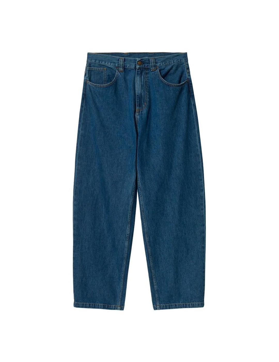 Pantalón Vaquero Carhartt Brandon Azul Hombre