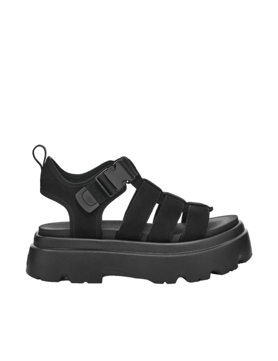 Sandalia UGG Cora Negra Mujer