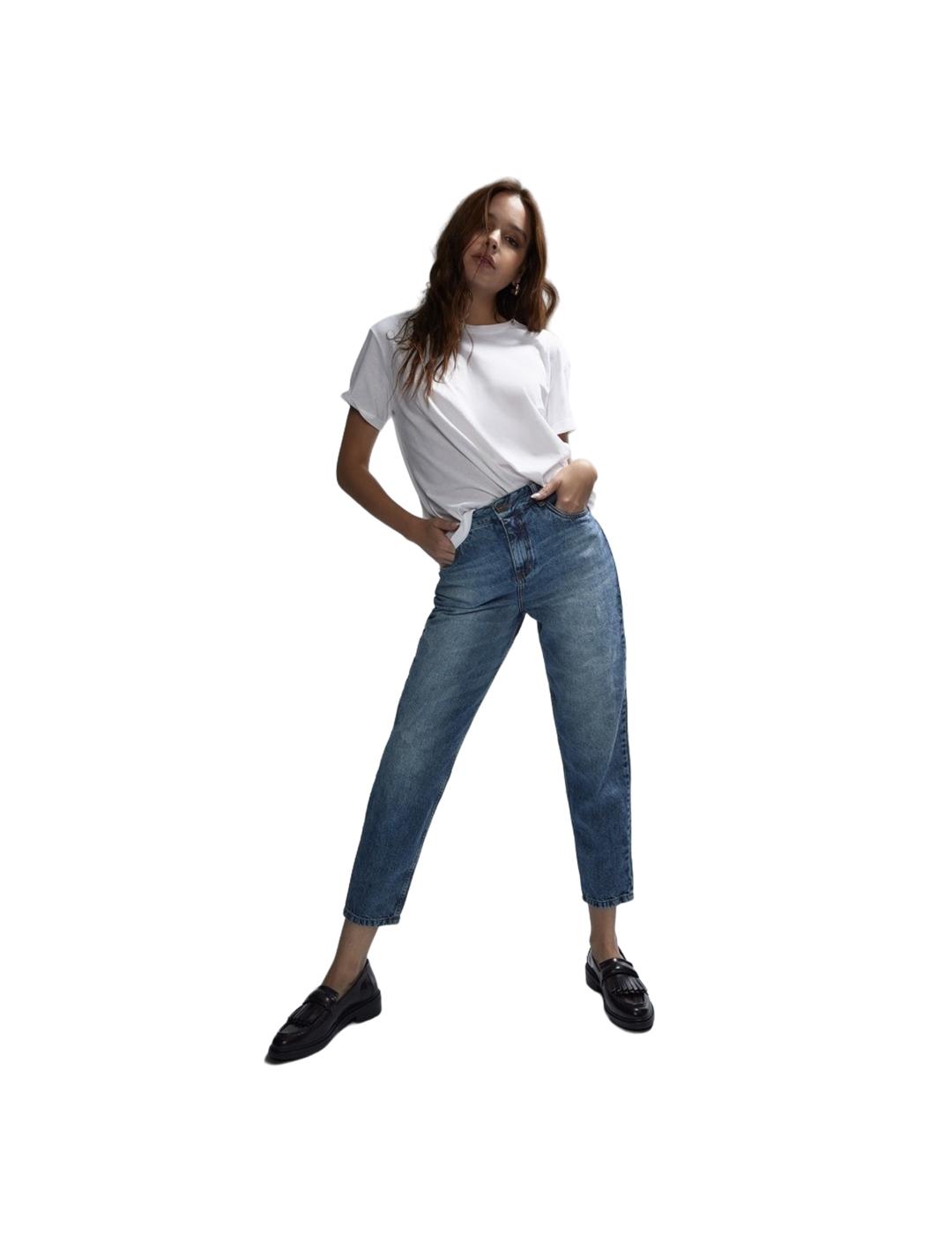 Pantalón Human+ID Bella Azul Mujer