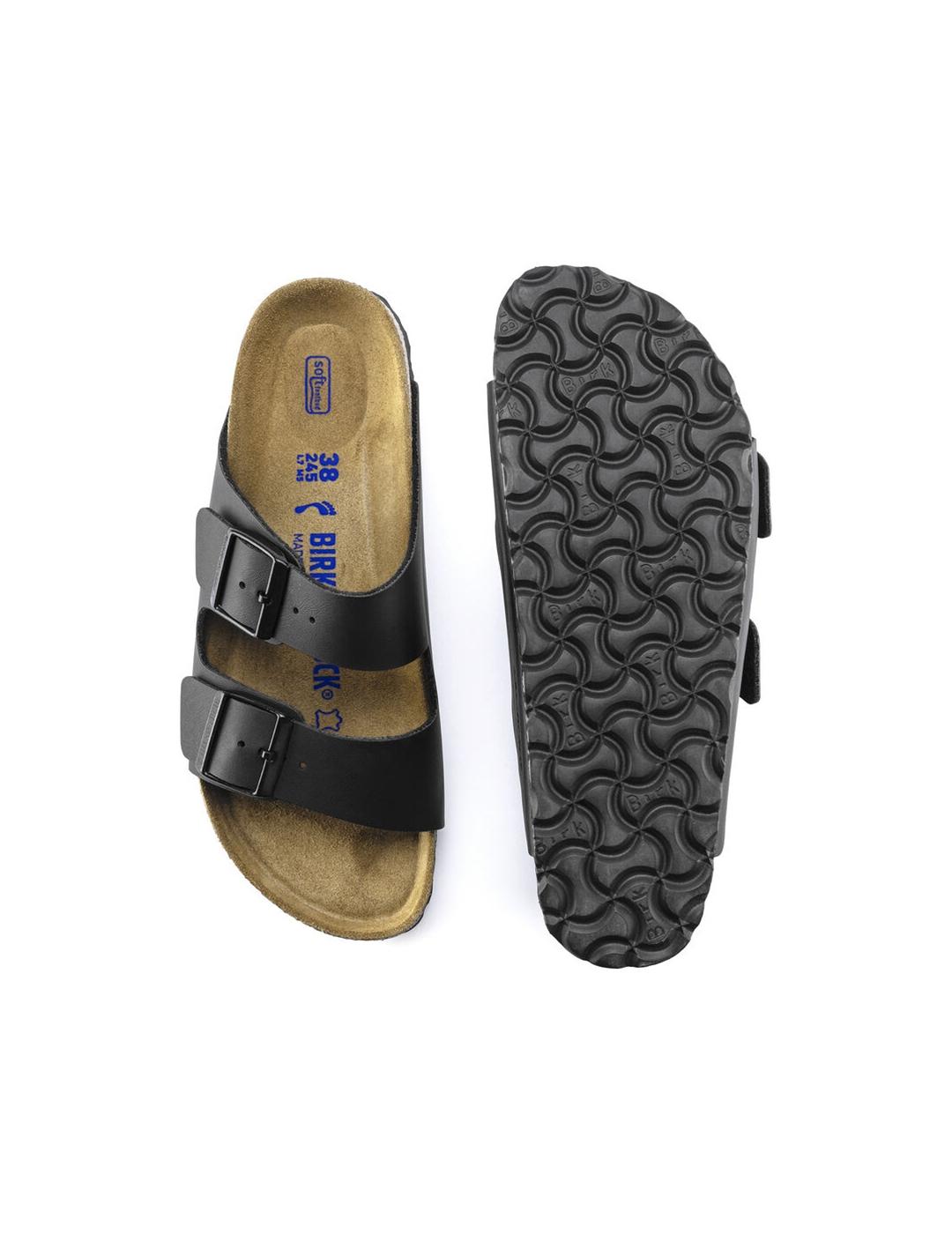Sandalia Birkenstock Arizona SFB BF Negra Unisex