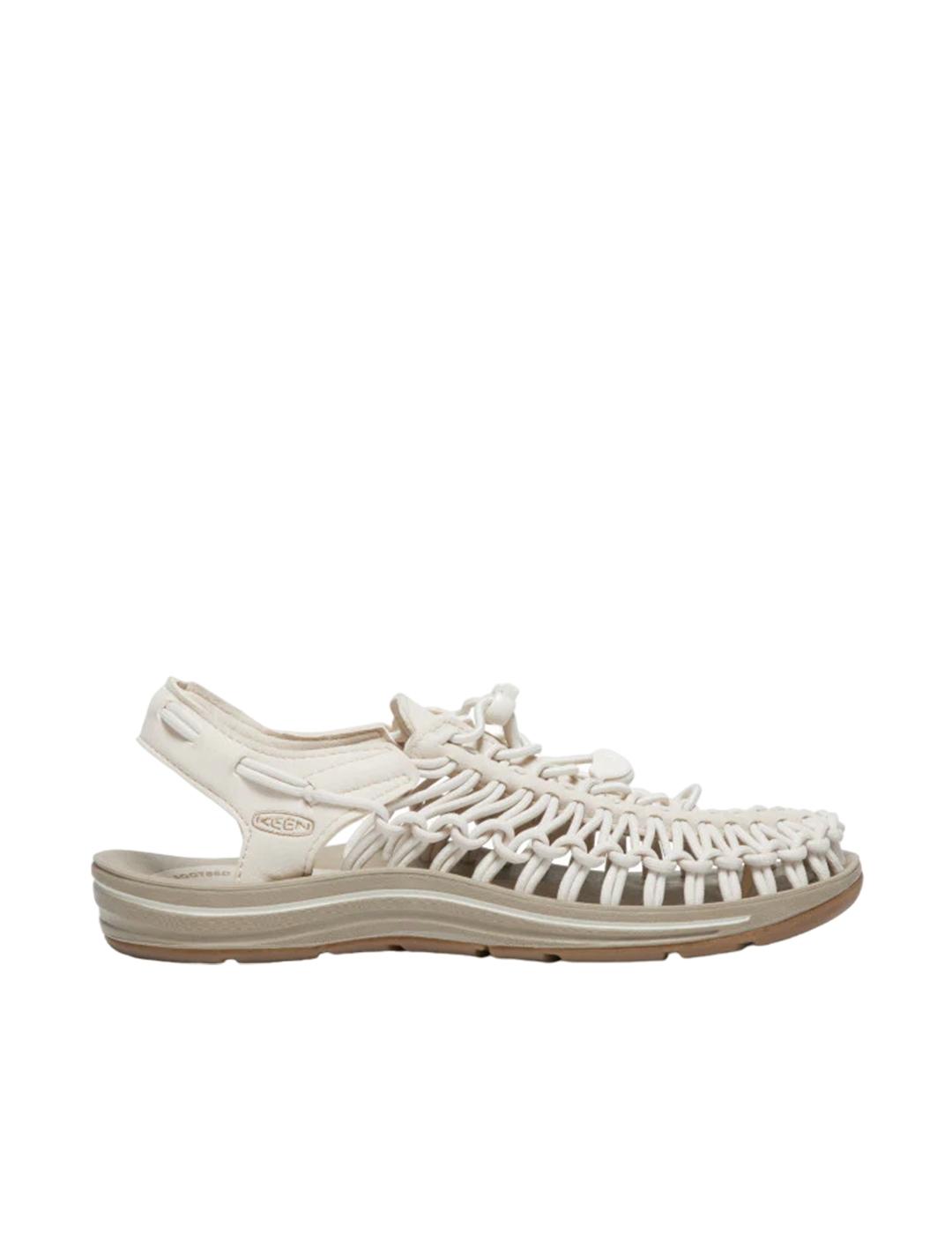 Sandalia Keen Uneek Blanca Mujer