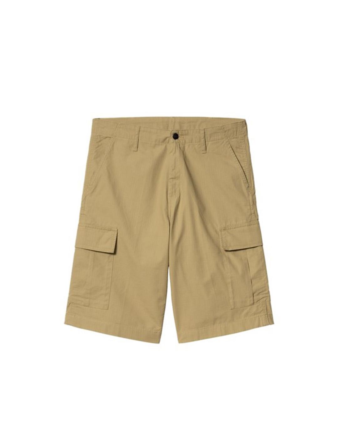Bermuda Carhartt Regular Cargo Beige Hombre