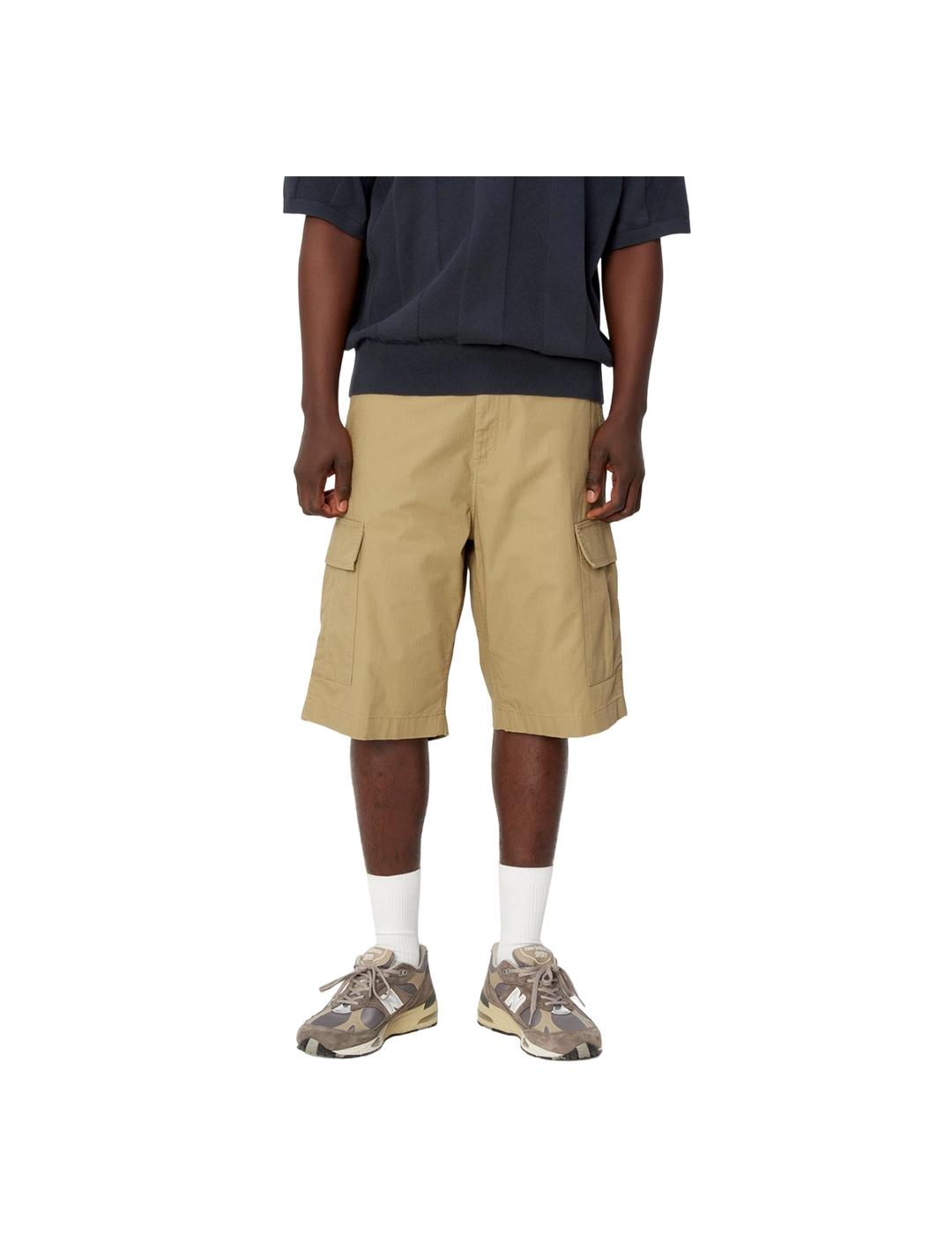 Bermuda Carhartt Regular Cargo Beige Hombre