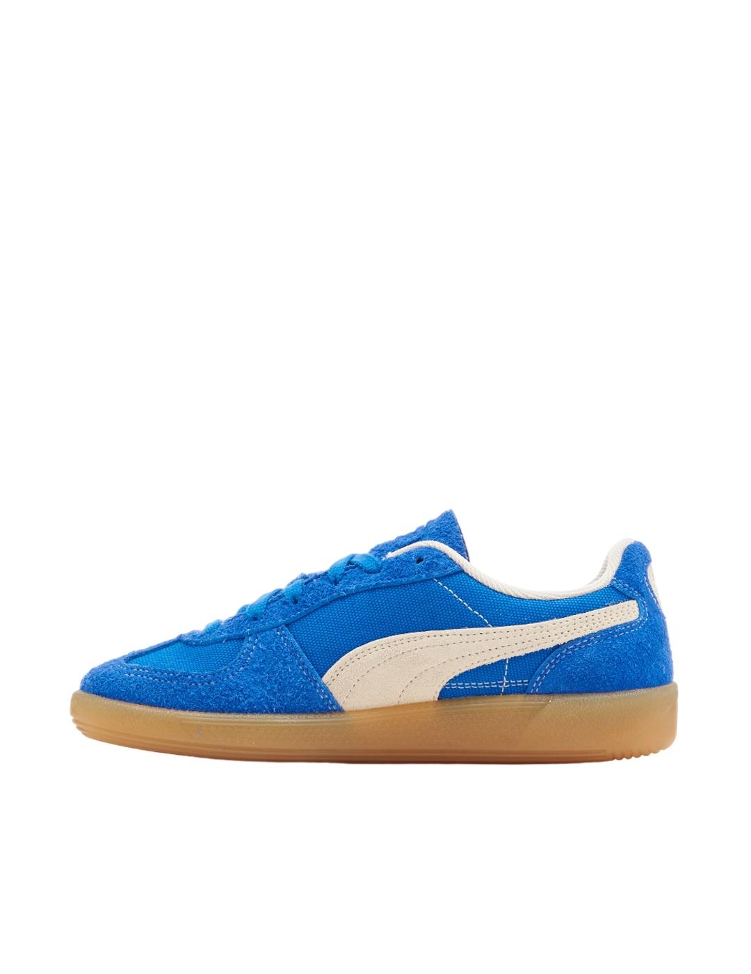 Zapatilla Puma Palermo Vintage Azul Hombre