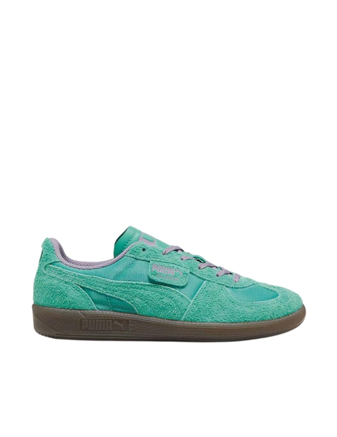 Zapatilla Puma Palermo Clobber Verde/Rosa Mujer