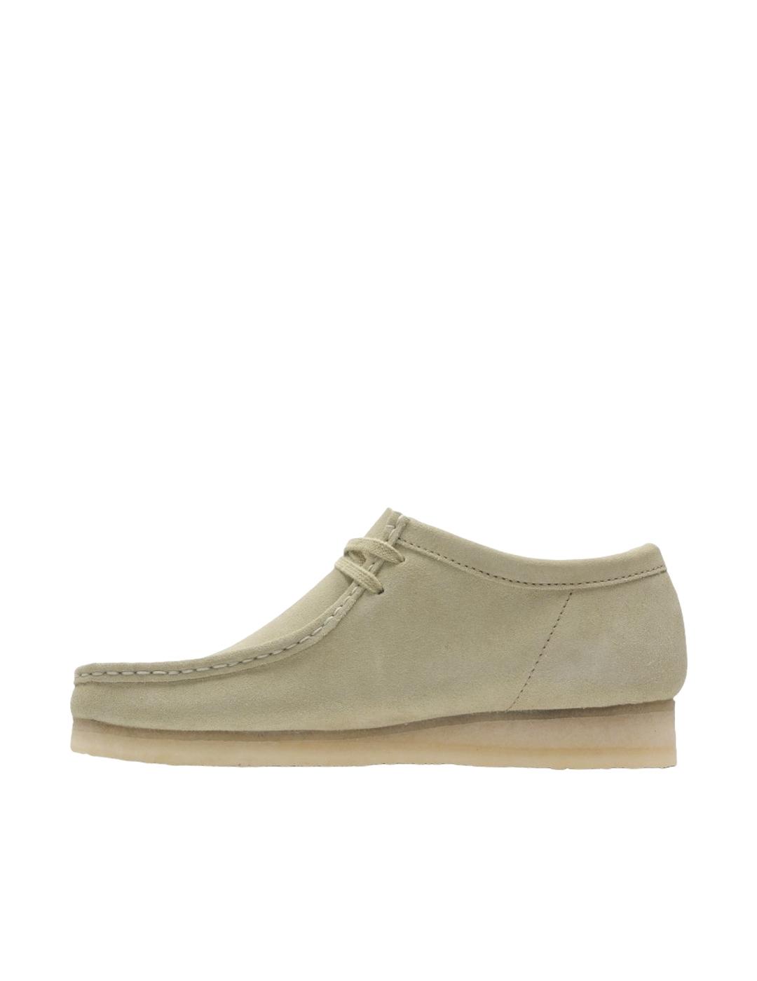 Zapato Clarks Wallabee Maple Suede Hombre