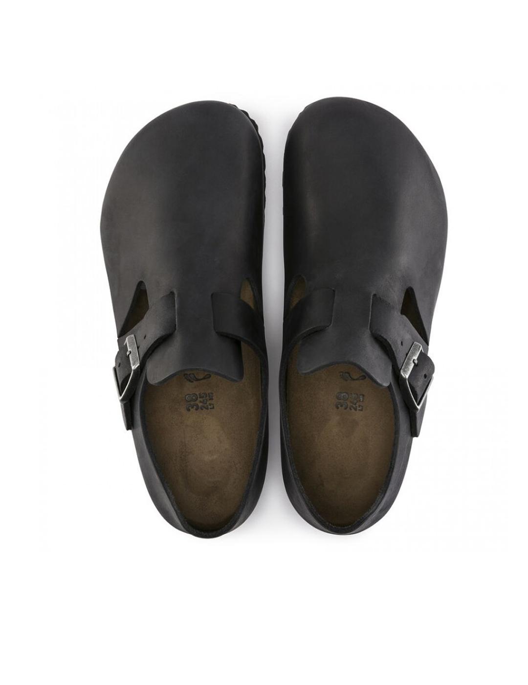 Zapato Birkenstock London LEOI Negro Mujer