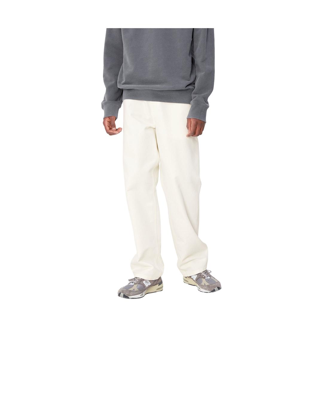 Pantalon Carhartt Single Knee Blanco Hombre