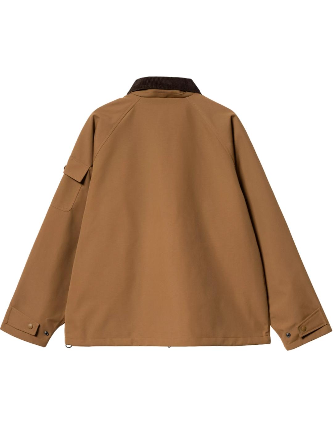 Cazadora Carhartt Clarton Marrón Hombre