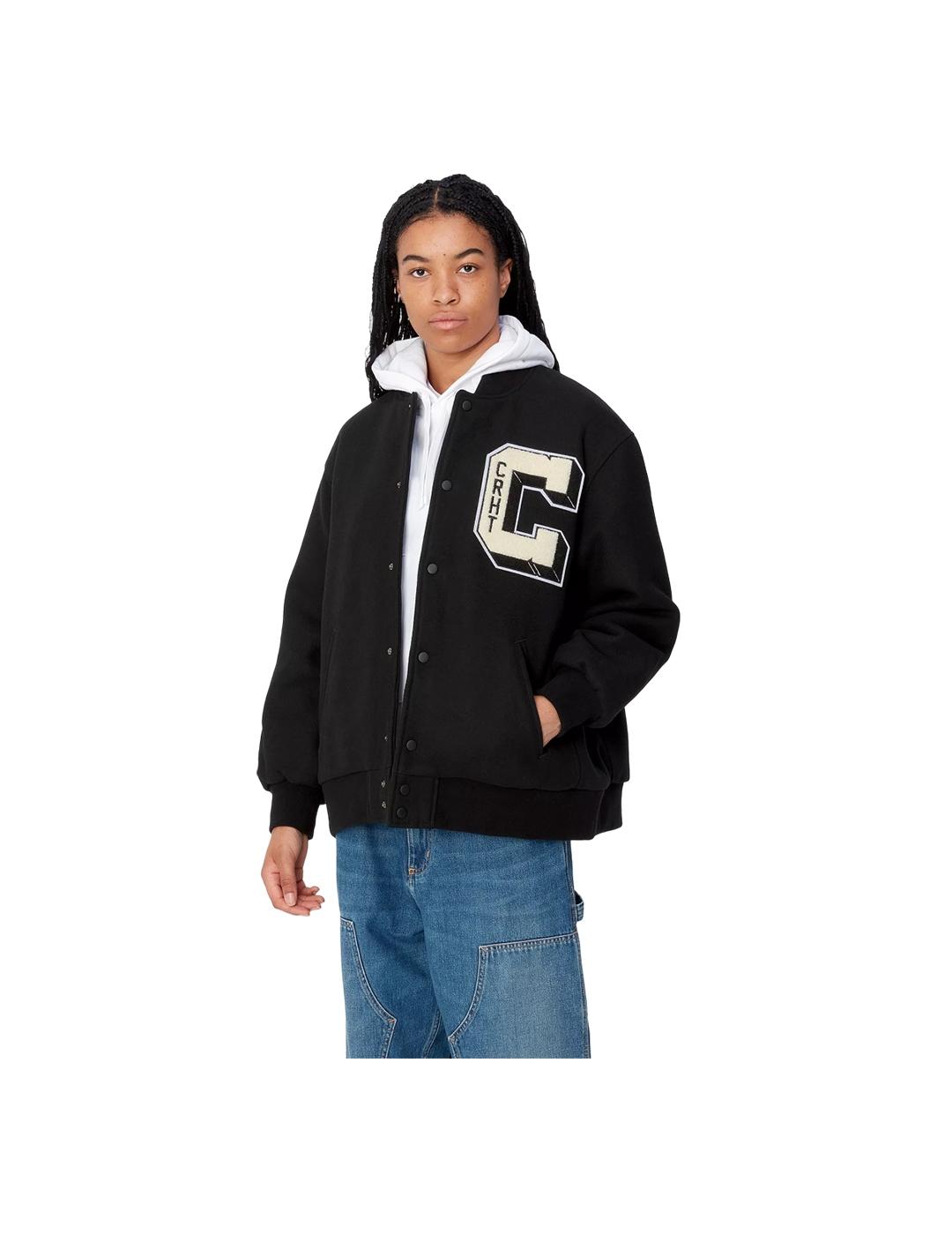 Chaqueta Carhartt W' Brown Ducks Negra Mujer