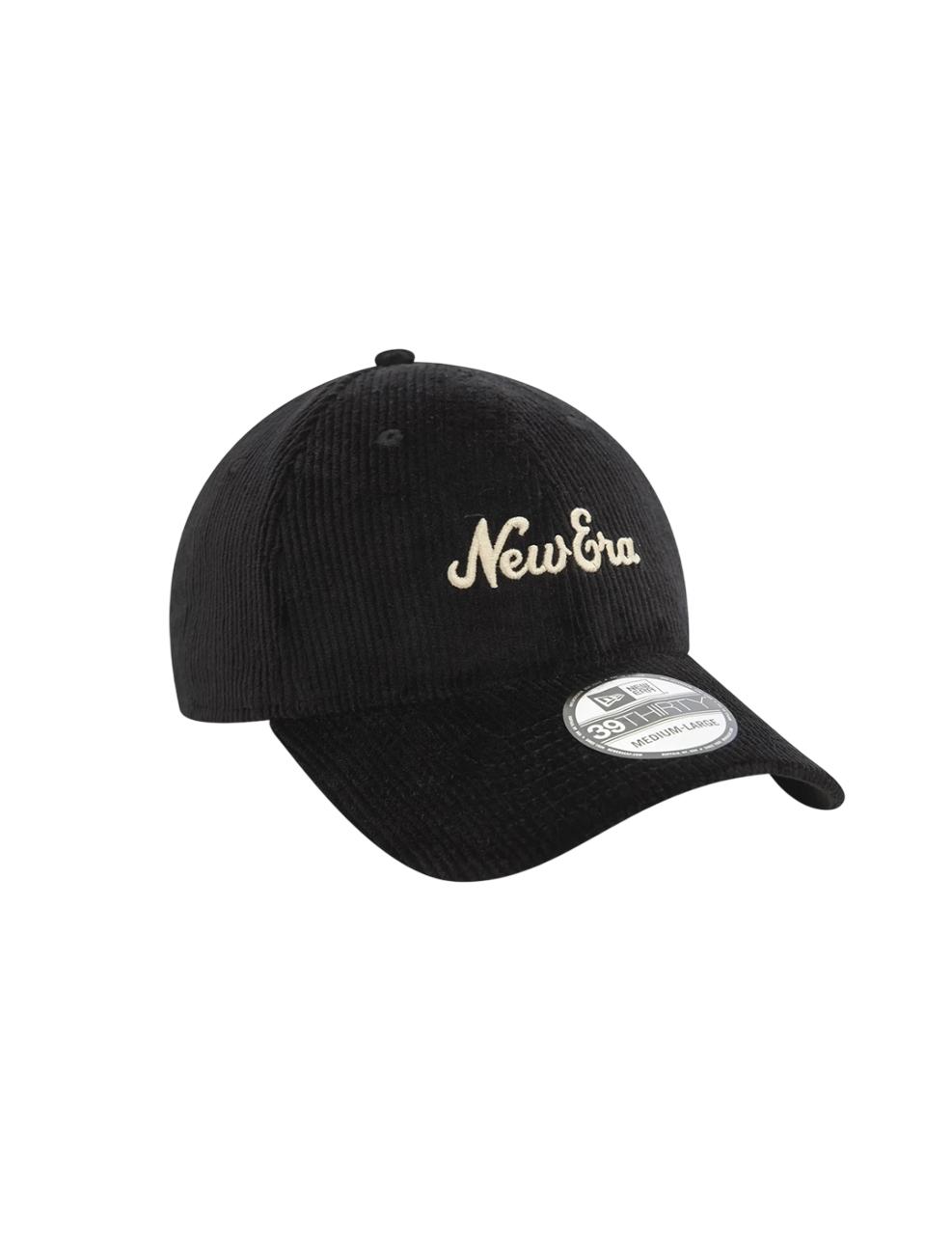 Gorra New Era SCRIPT CORD 39THIRTY Negro Unisex