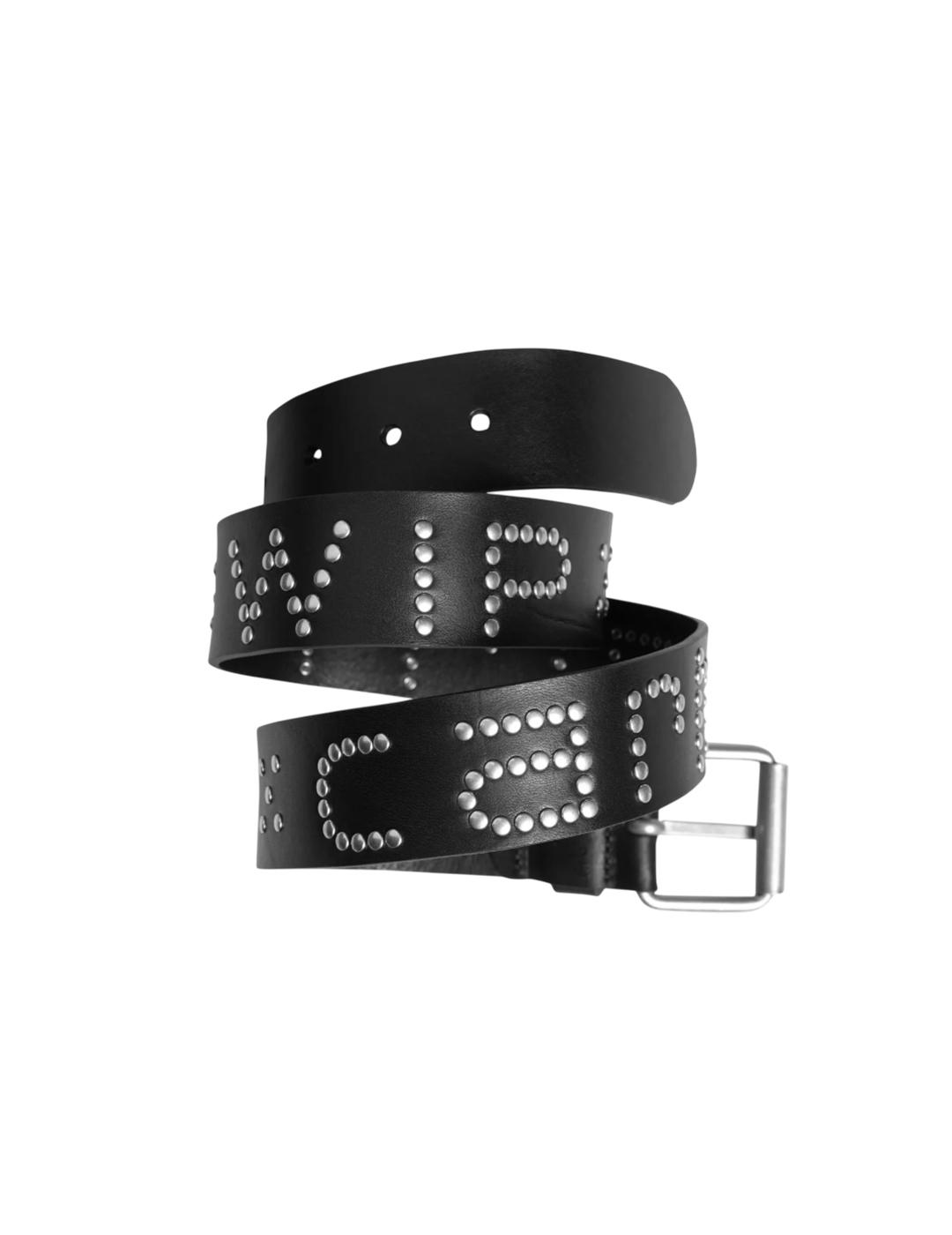 Cinturón Carhartt Script Studs Negro Unisex