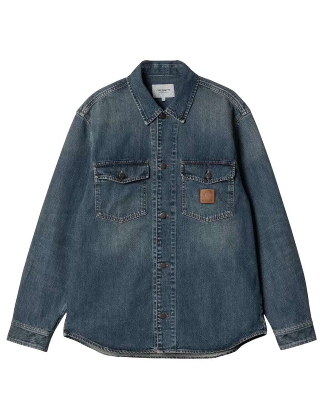 Chaqueta Vaquera Carhartt Lincoln Azul Hombre