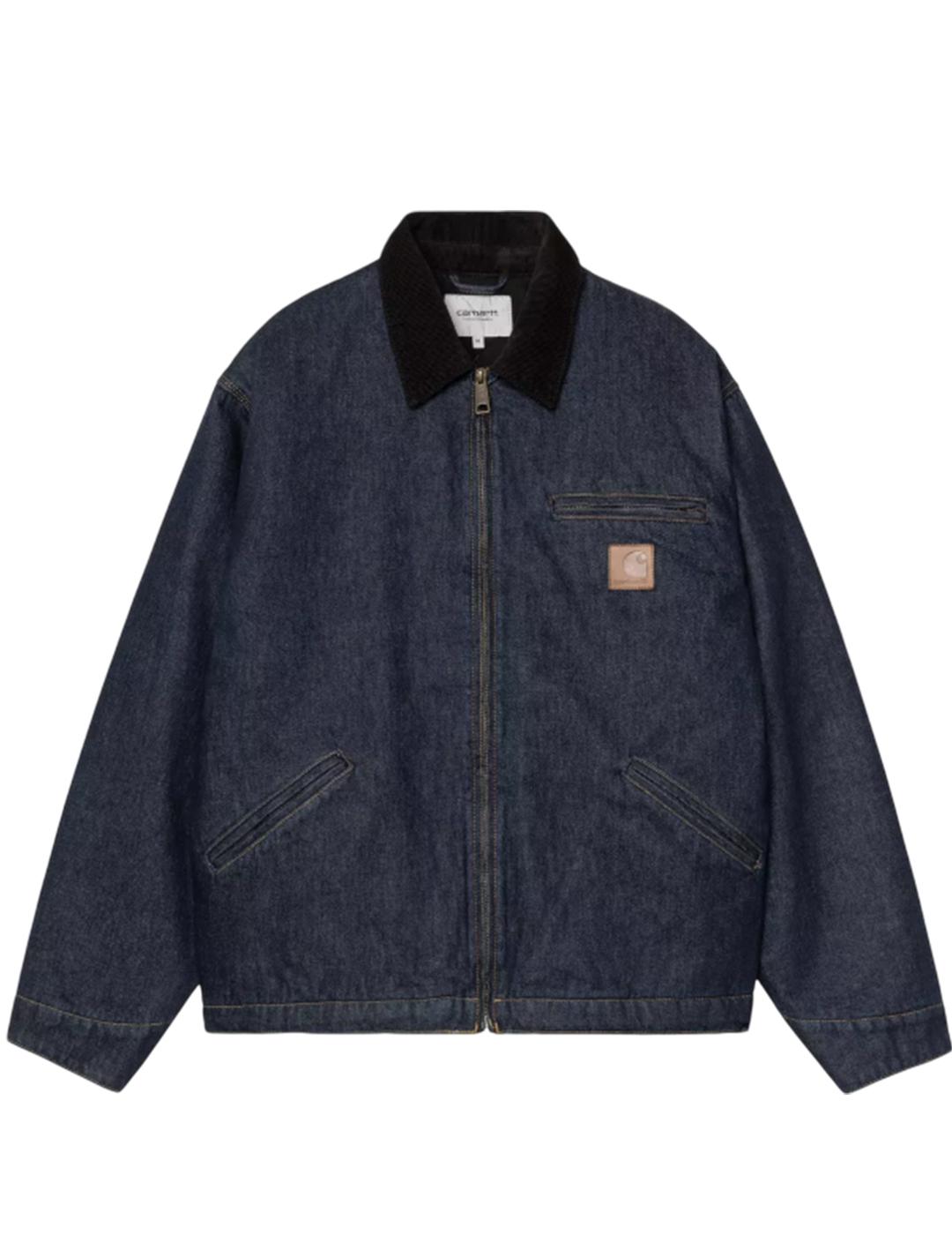 Chaqueta Vaquera Carhartt OG Detroit Azul Hombre