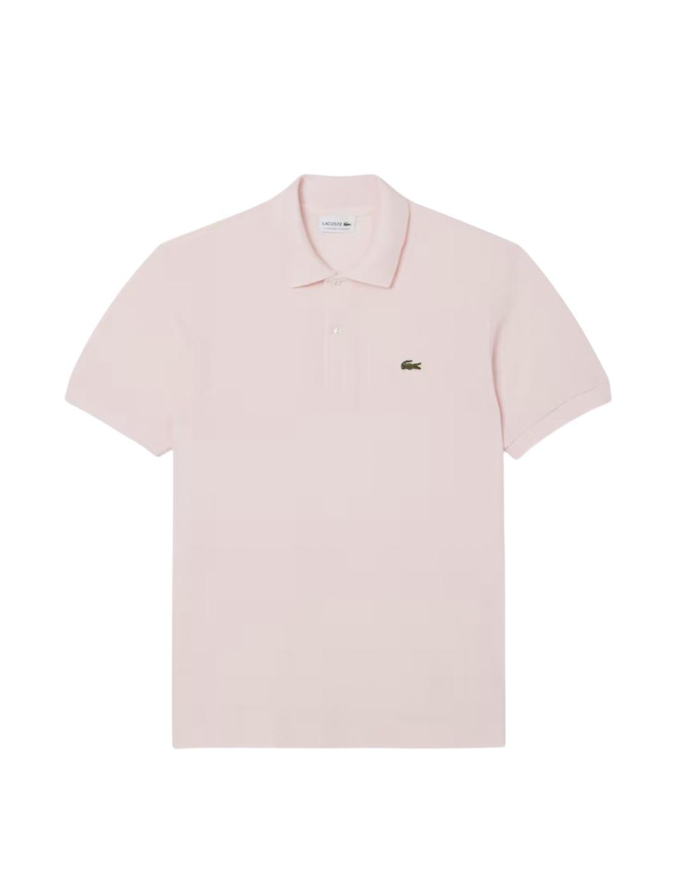 Polo Lacoste L1212 Light Rosa Hombre