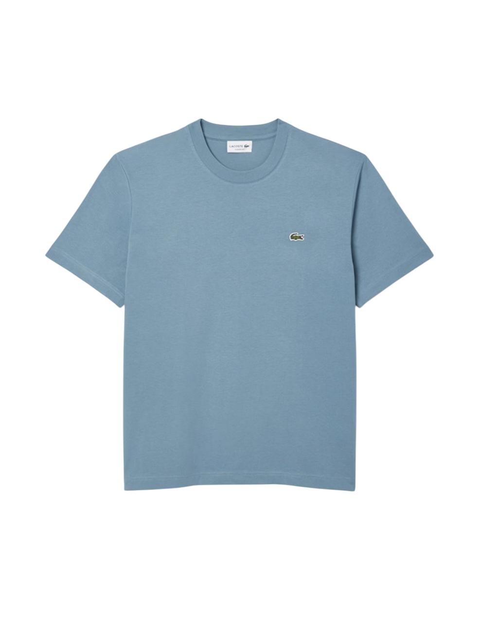 Camiseta Lacoste Classic Fit Mid Azul Hombre