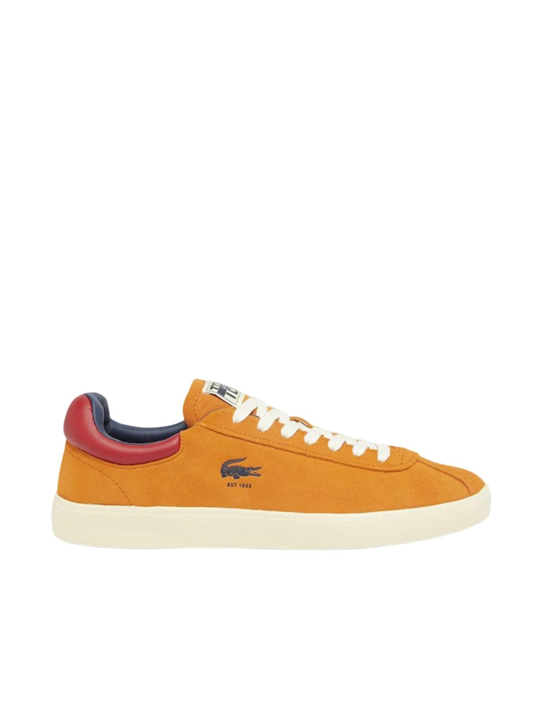 Zapatilla Lacoste BASESHOT Naranja Hombre