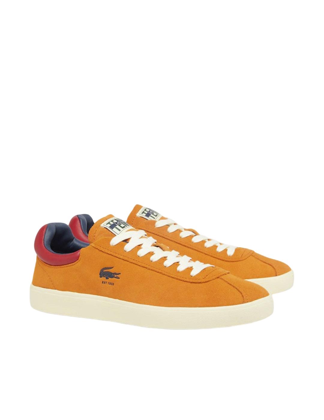 Zapatilla Lacoste BASESHOT Naranja Hombre