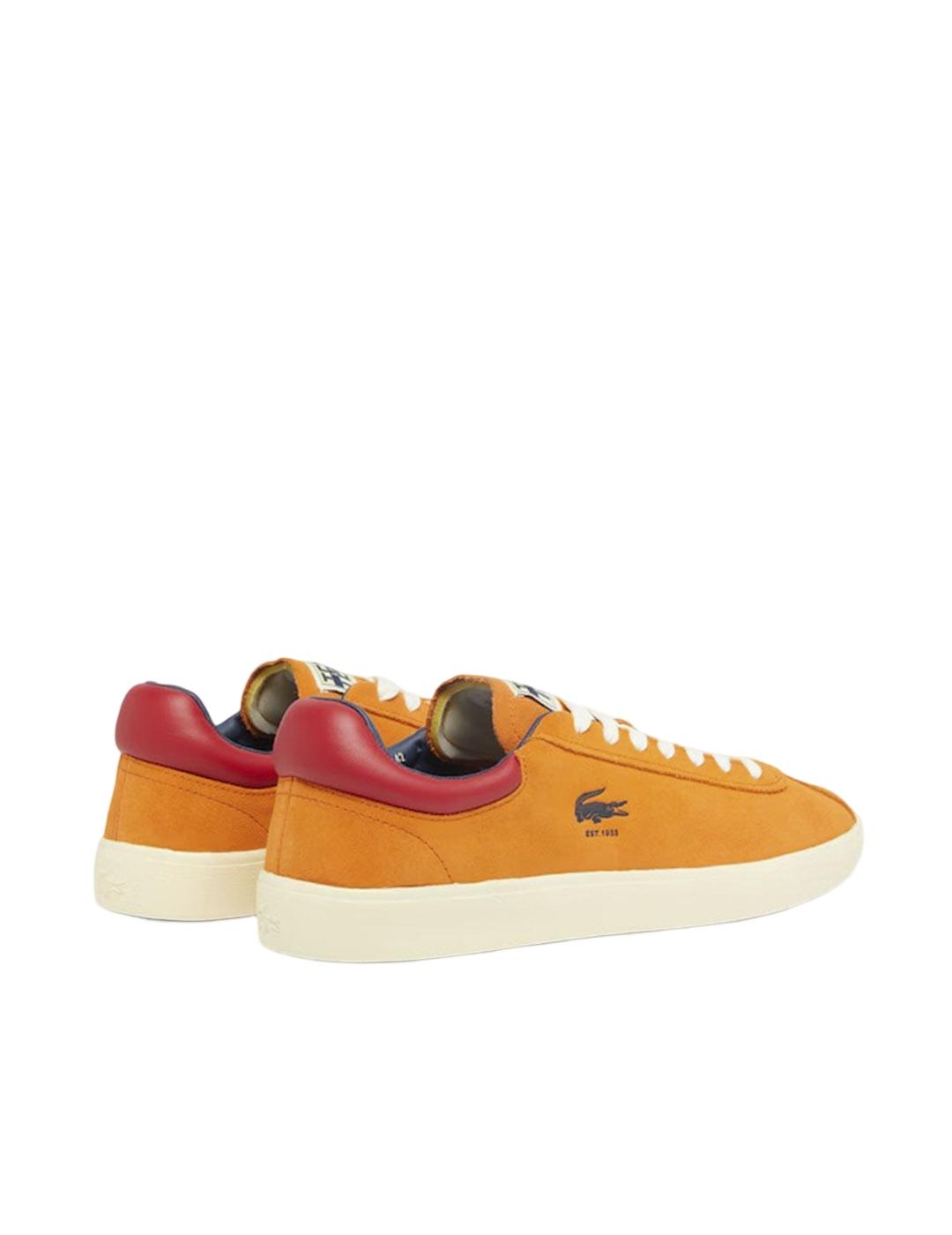 Zapatilla Lacoste BASESHOT Naranja Hombre