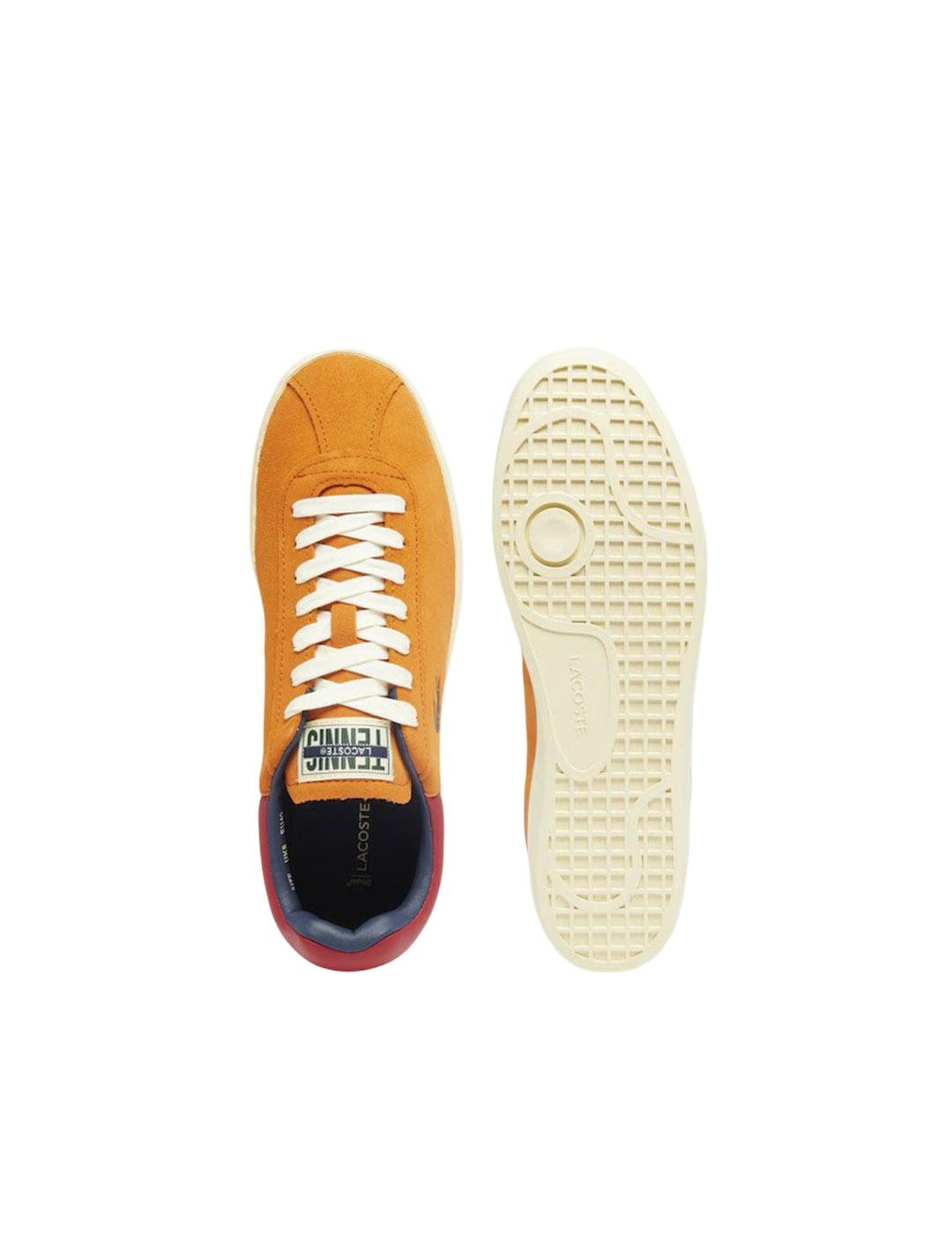 Zapatilla Lacoste BASESHOT Naranja Hombre