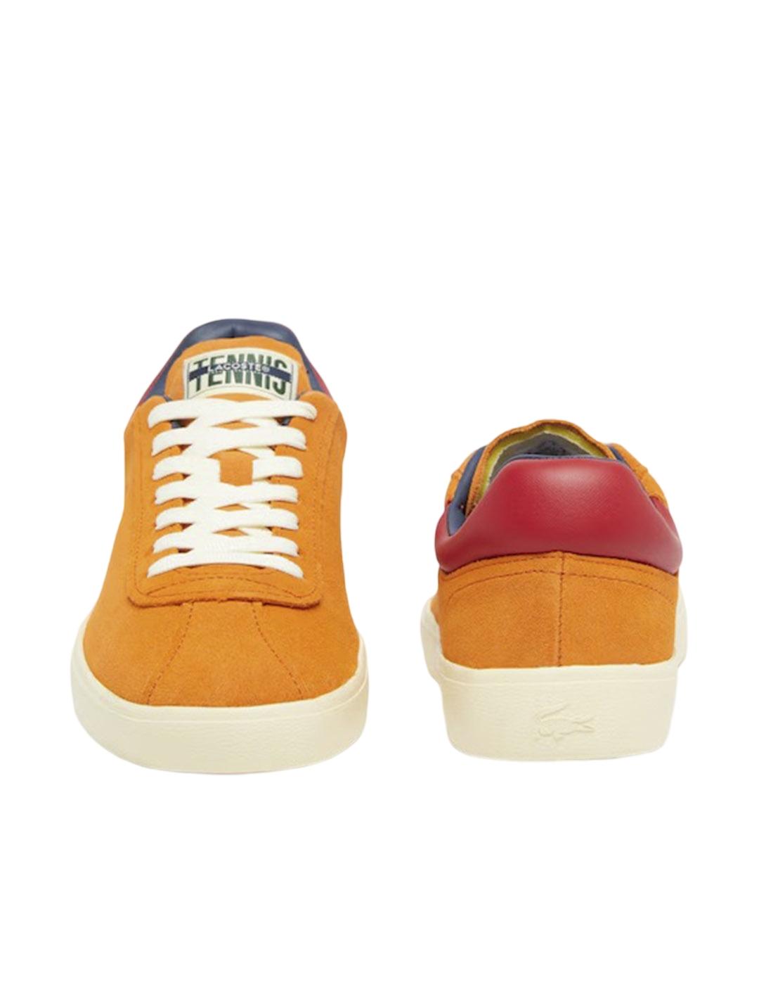 Zapatilla Lacoste BASESHOT Naranja Hombre
