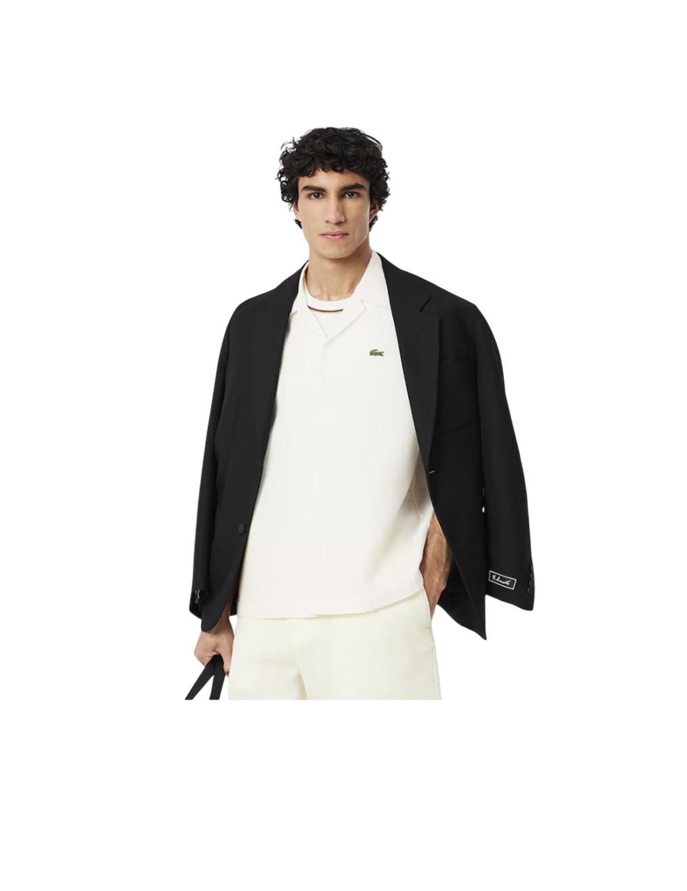 Camisa Lacoste Short Sleeved Blanco Hombre