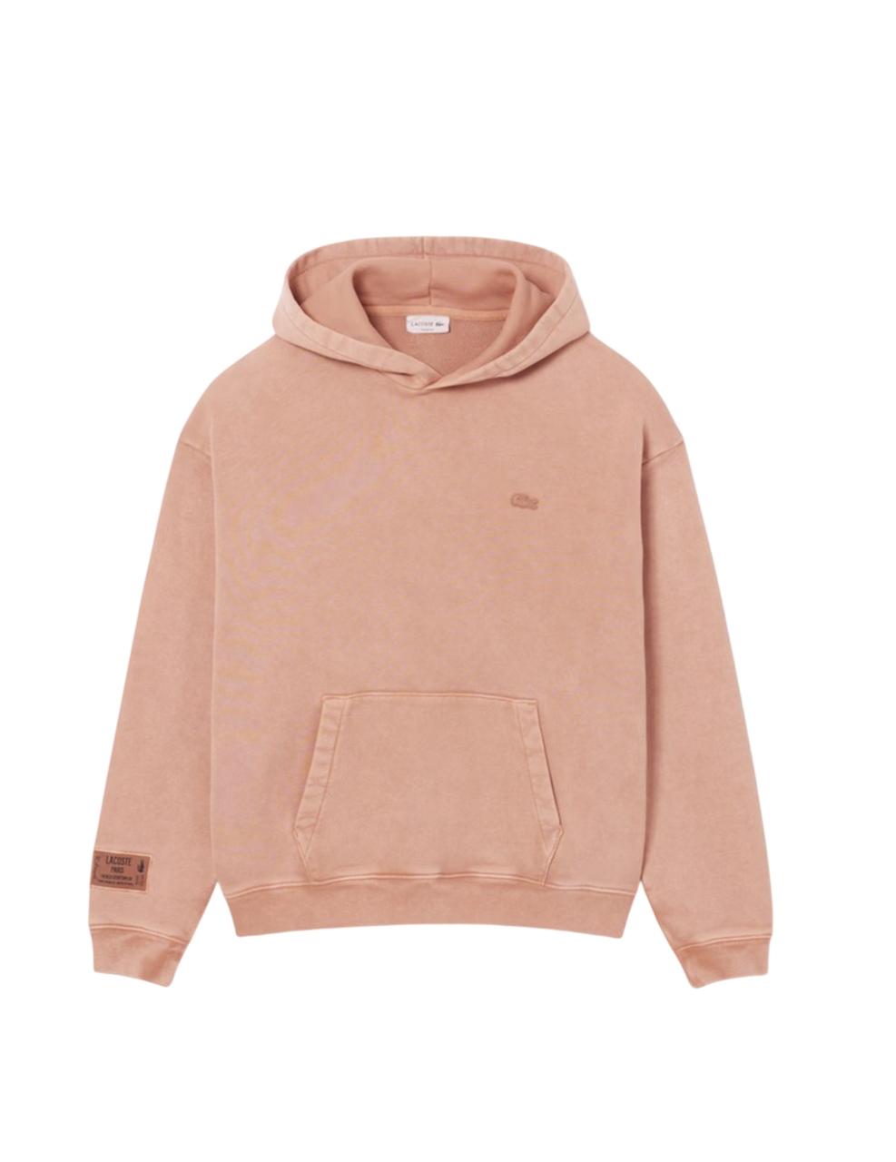 Sudadera Lacoste Regular Fit Rosa Hombre