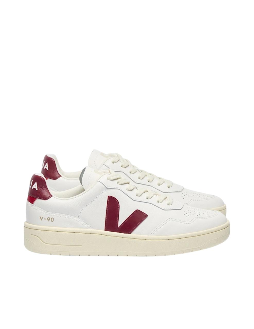 Zapatilla Veja V-90 Blanco Marshala Unisex