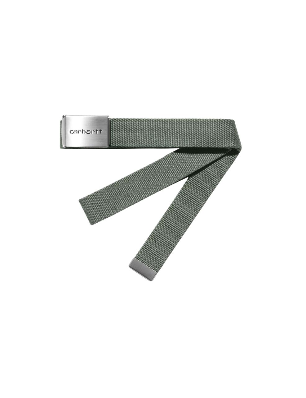 Cinturón Carhartt Wip Chrome Verde Unisex