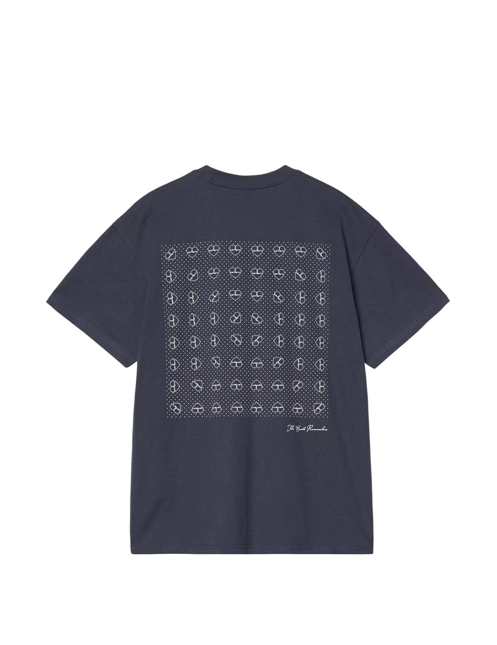 Camiseta Carhartt Wip Furoshiki Marino Hombre