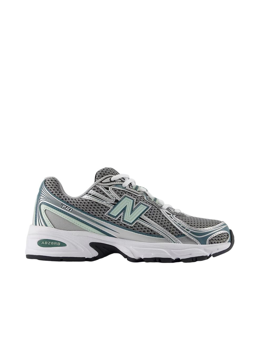 Zapatilla New Balance U740 Gris Verde Mujer
