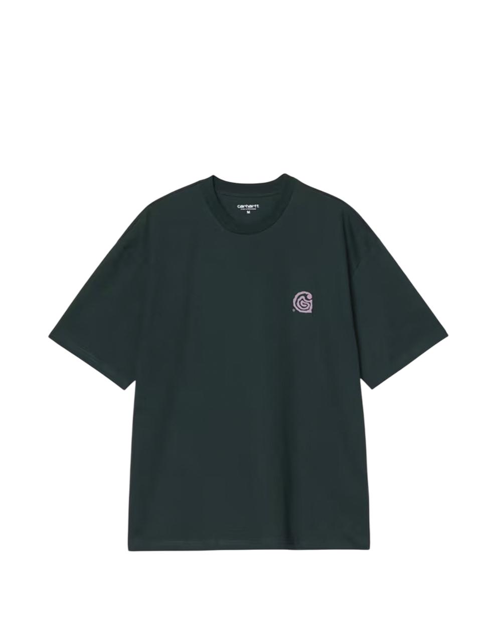 Camiseta Carhartt Wip  Helix Verde  Unisex
