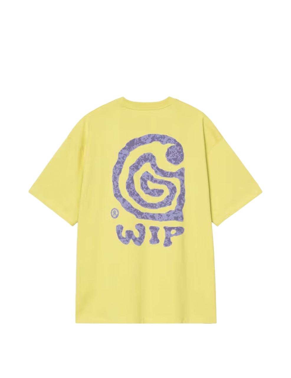 Camiseta Carhartt Wip  Helix Amarillo Unisex