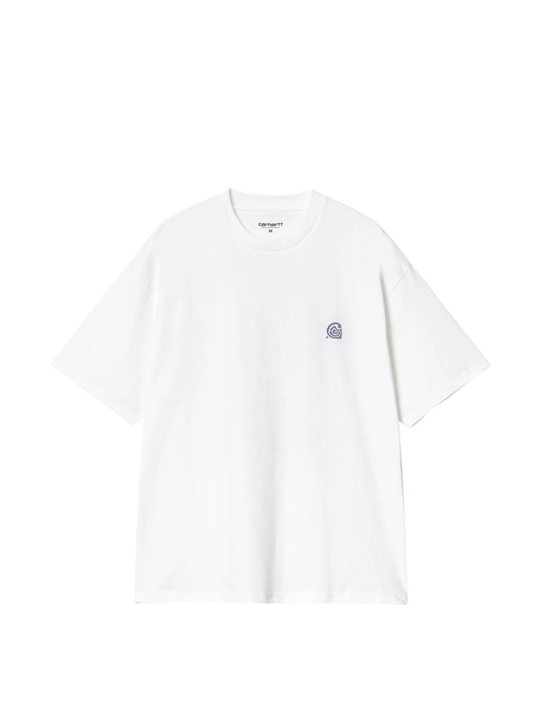 Camiseta Carhartt Wip  Helix T-Shirt Blanco unisex