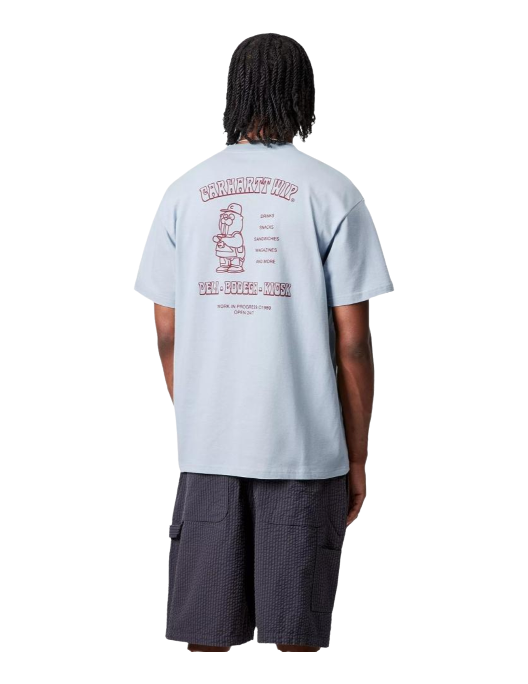 Camiseta Carhartt WIP Sandwich Azul Unisex