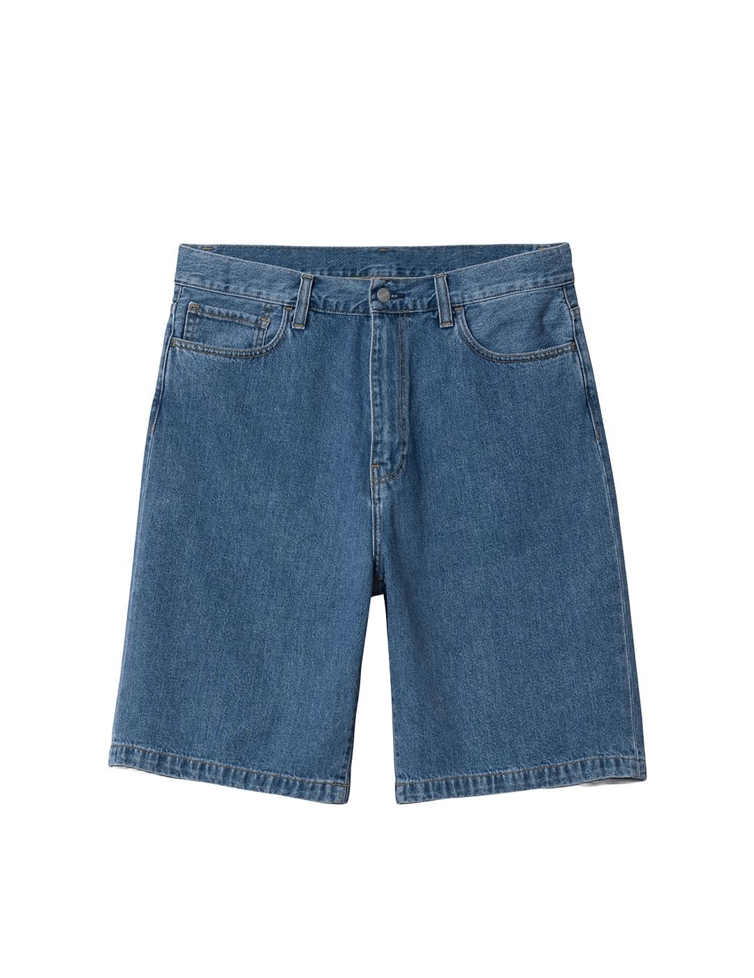 Bermudas Carhartt Landon Short Vaquero Azul Stone Wash