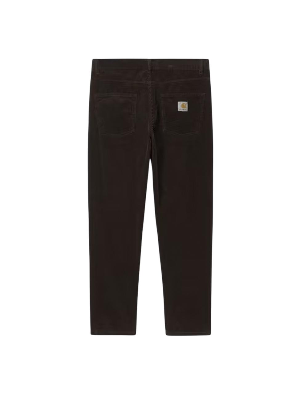 Pantalón Carhartt Wip Newel Marrón Hombre