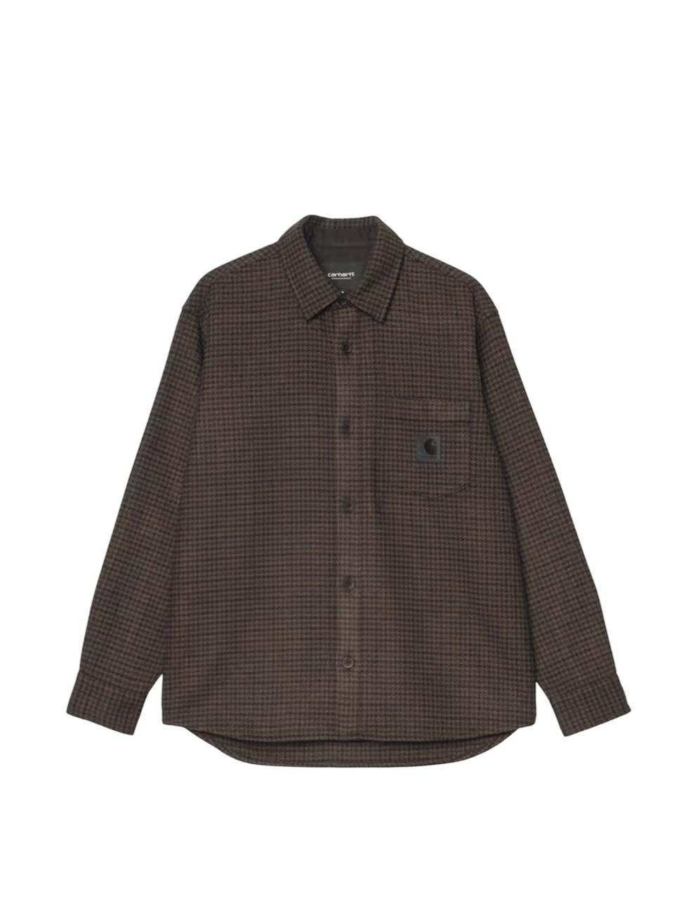 Camisa Carhartt Wip Lowis Marrón Hombre