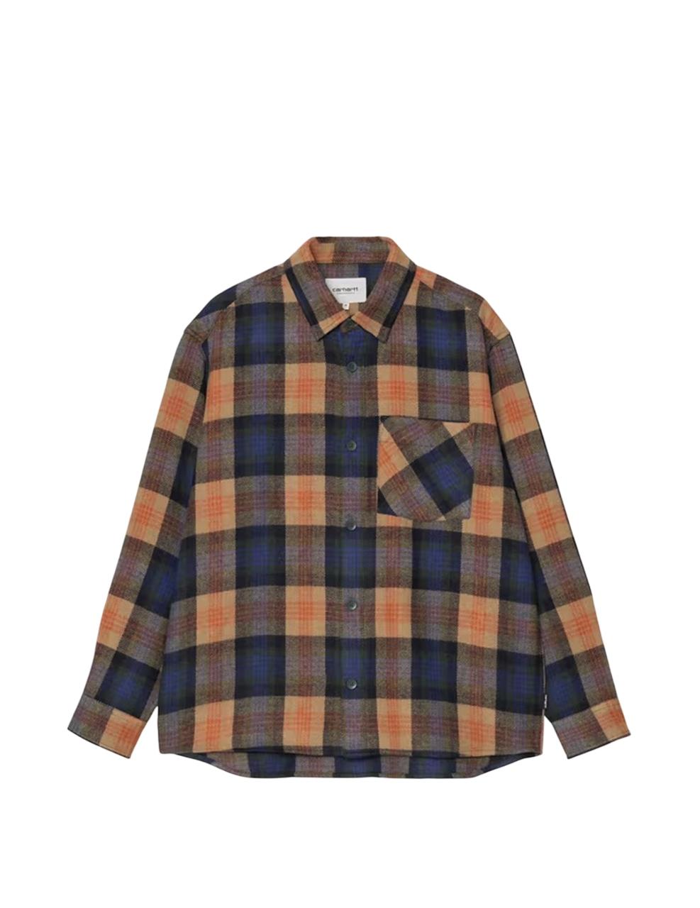 Camisa Carhartt Wip Dern Cuadros Multicolor Hombre