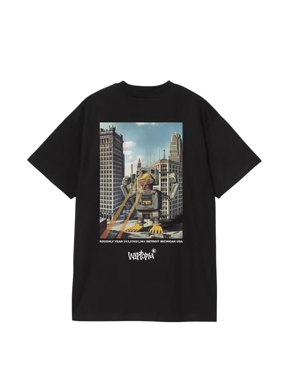 Camiseta Carhartt Wip Wiptopia Negro Hombre