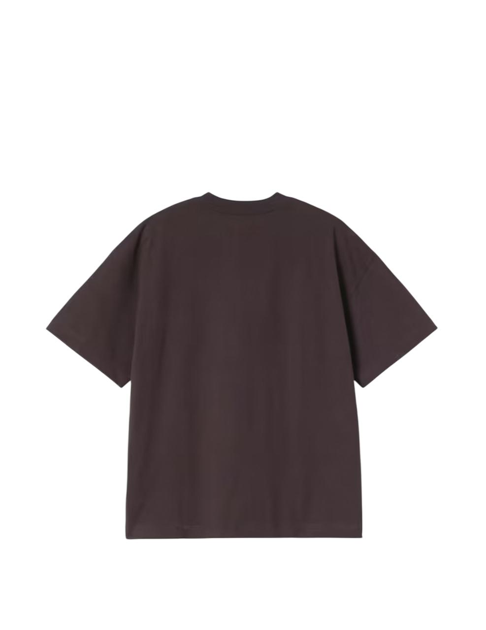 Camiseta Carhartt Wip Work Pocket Marrón Hombre