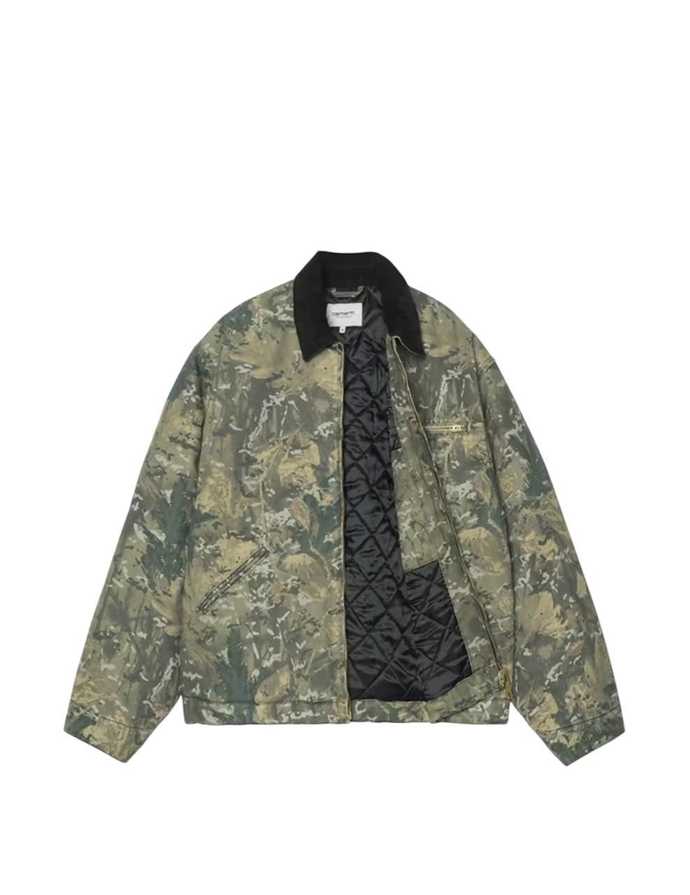 Cazadora Carhartt Wip OG Detroit Verde Camu Hombre