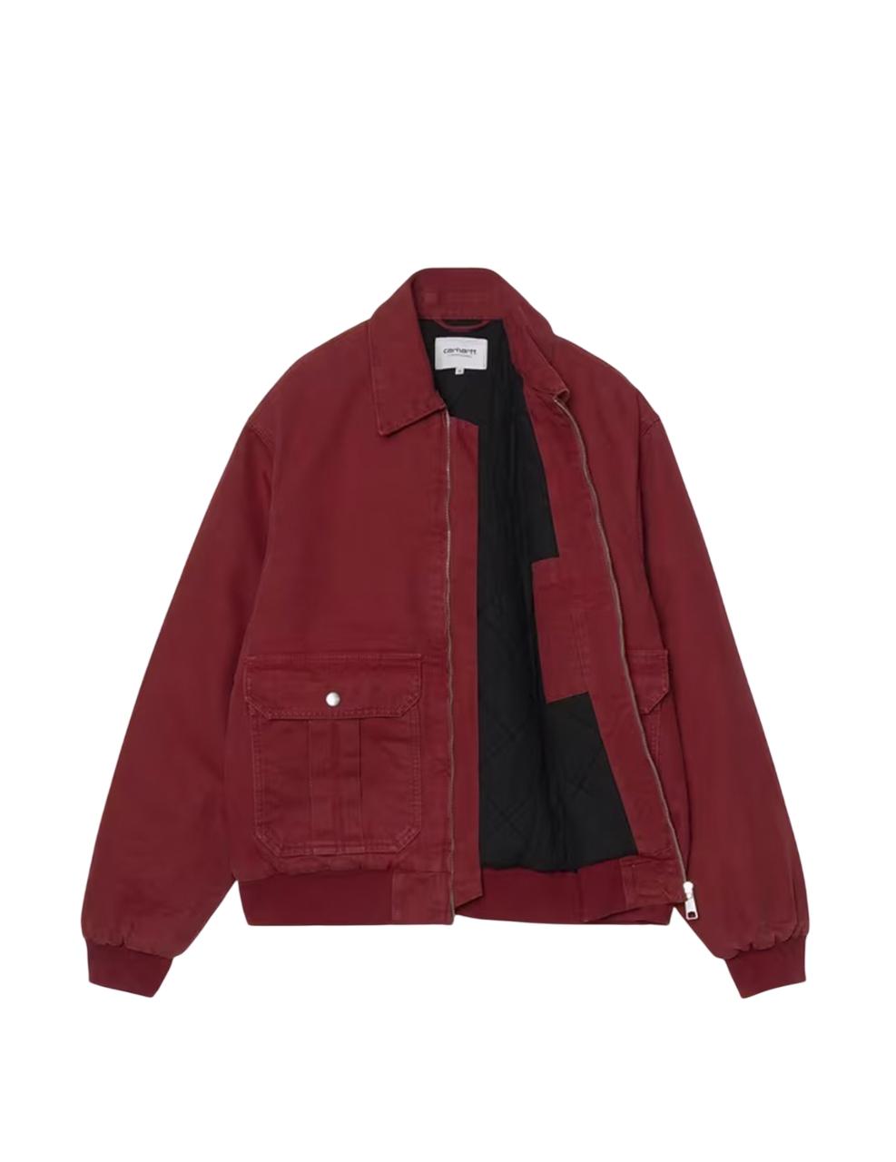 Cazadora Carhartt Wip Stanton  Rojo Hombre