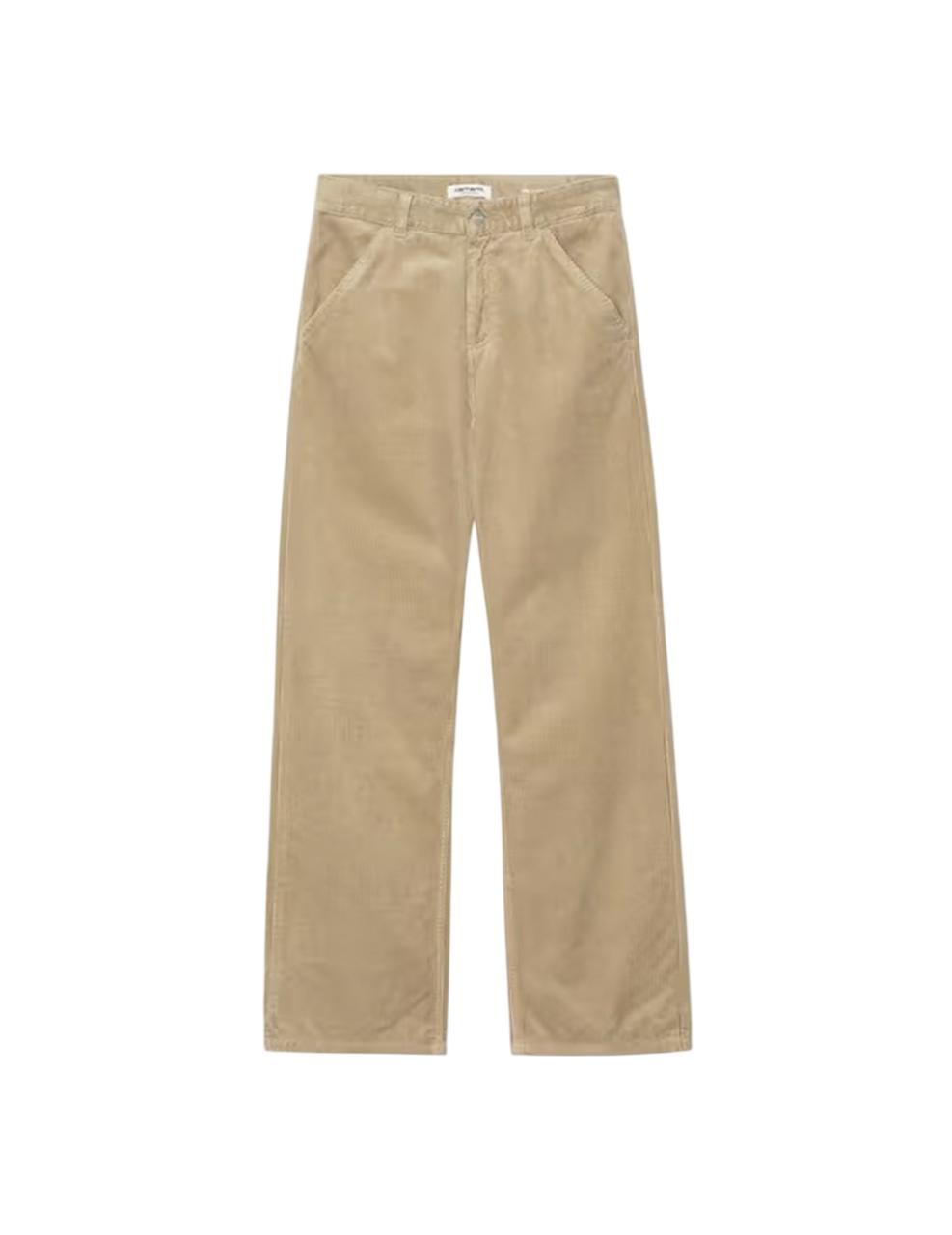 Pantalón Carhartt Wip Simple Beige Mujer