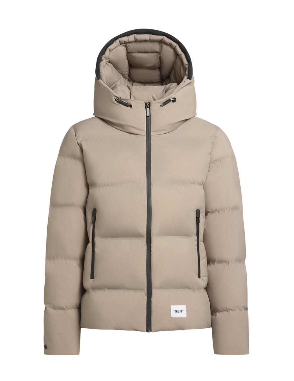Cazadora Khujo LIEV2 Beig Mujer