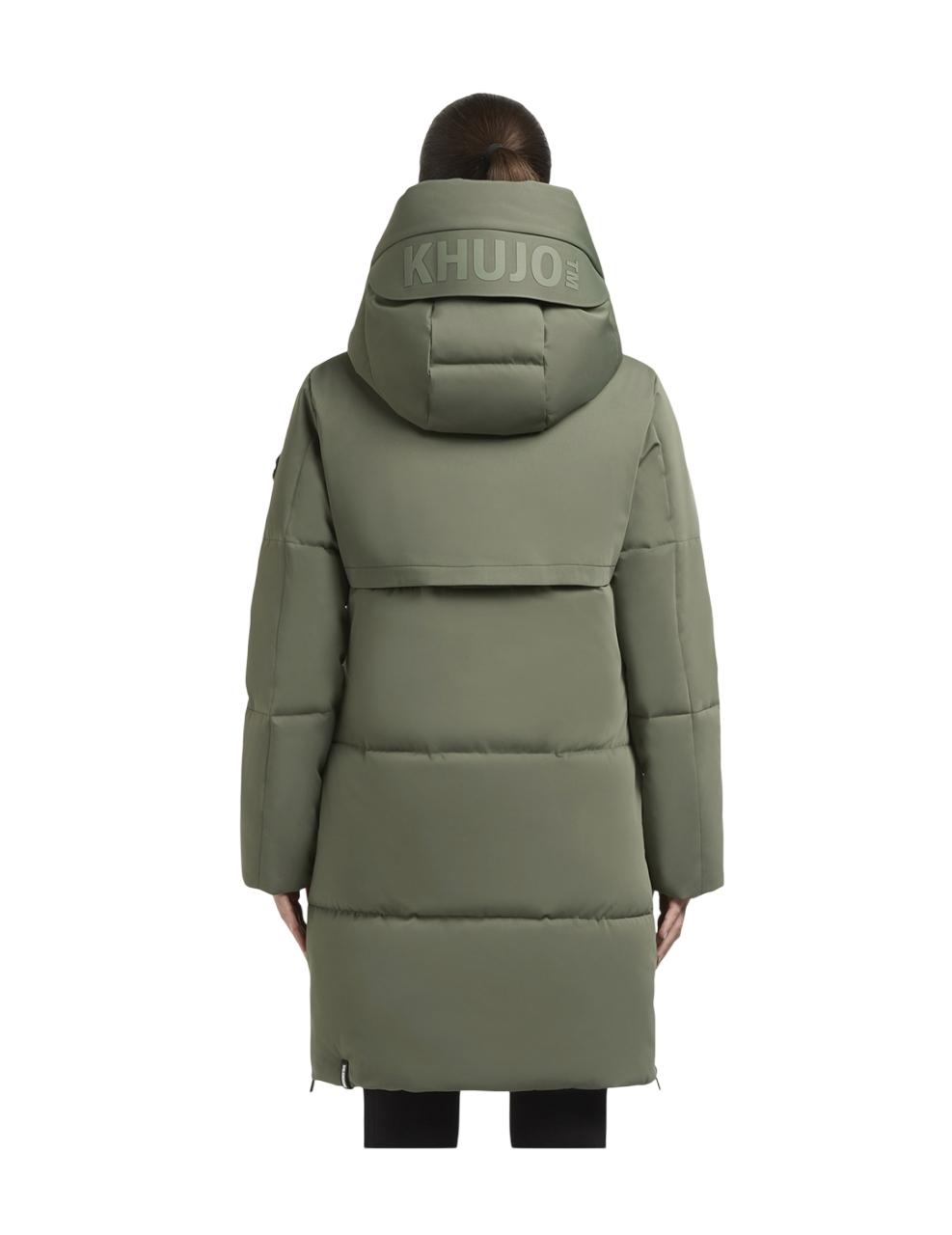 Chaquetón Khujo NEAN Verde Mujer